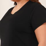 Midnight Marina Ribbed Crop Top