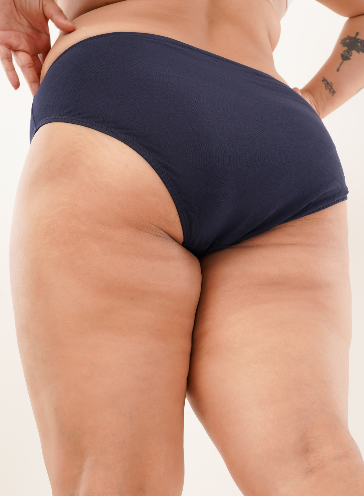 Soft Cotton Women Panties - Pack of 3 (Navy, Maroon, Green)