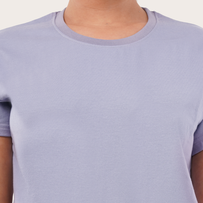 Primrose Catmint Relaxed Fit Round Neck T-shirt
