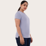 Primrose Catmint Relaxed Fit Round Neck T-shirt