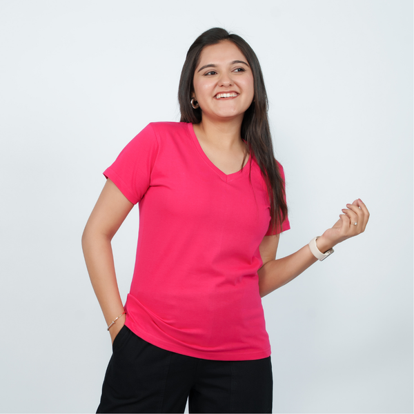 Pick Any 2 - Women's V-Neck Plus Size T-Shirt Combo