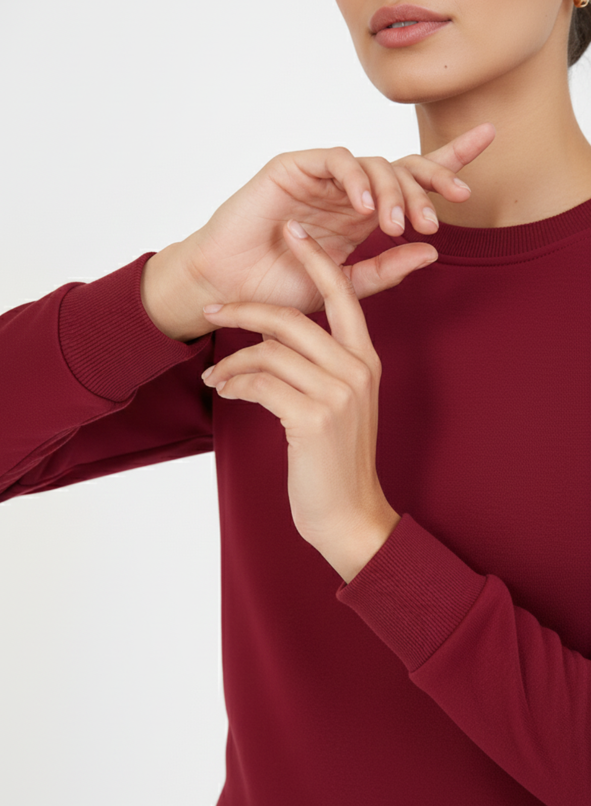 Magnetic Maroon Co-ords Set