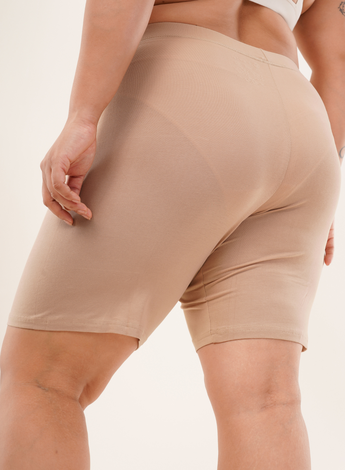 Skin Stretch Cotton Women Cycling Shorts