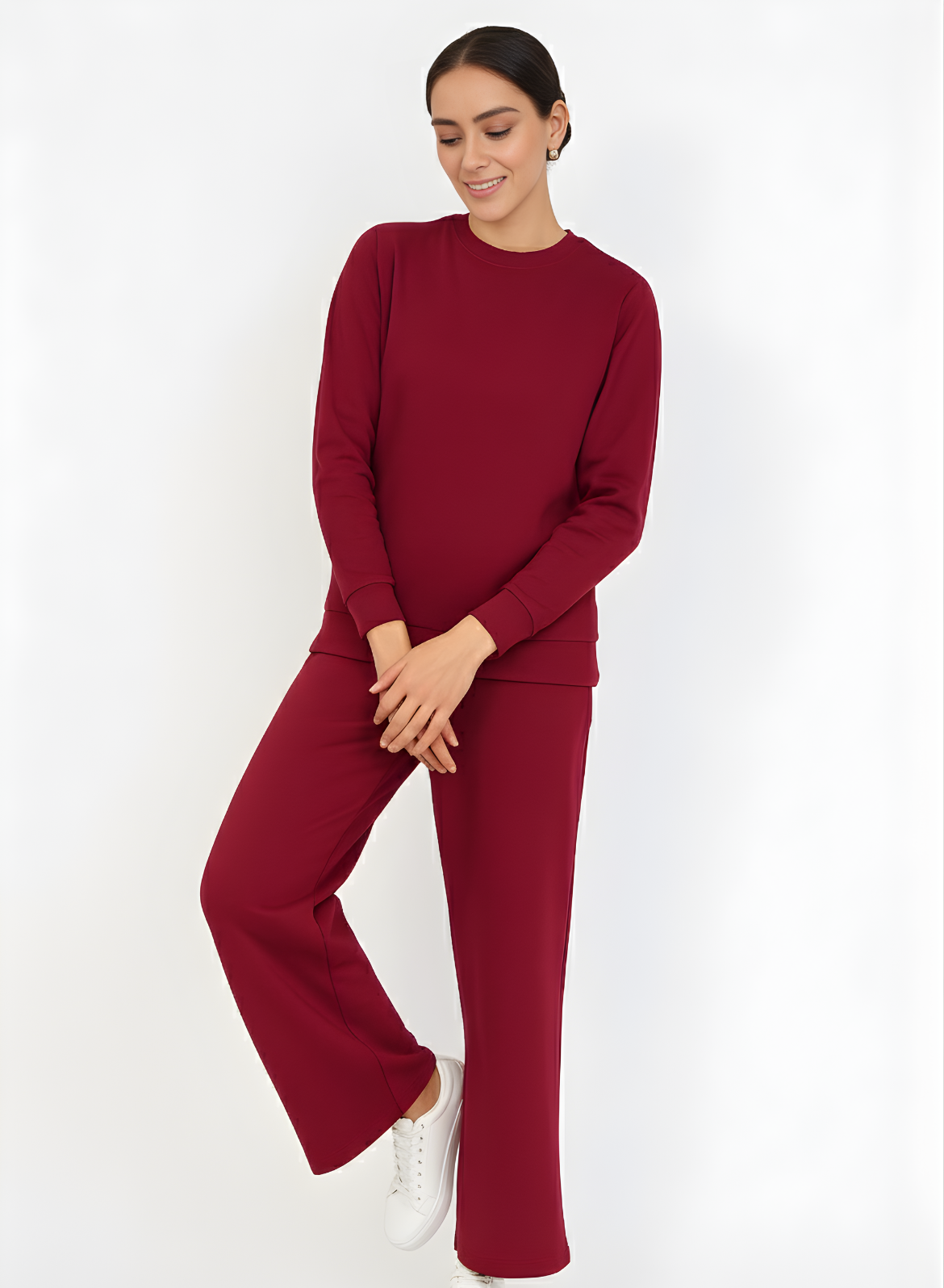 Magnetic Maroon Co-ords Set