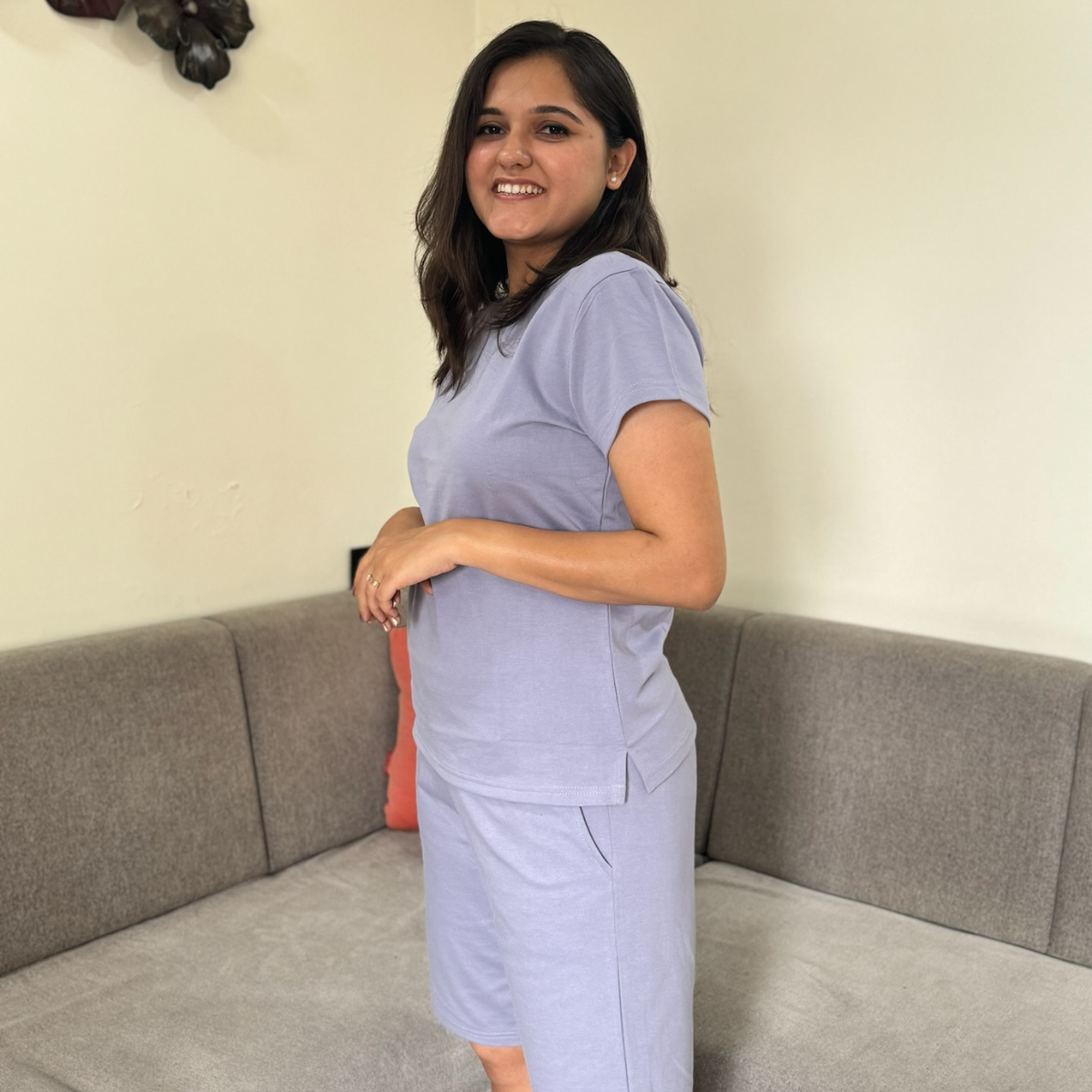 Primrose Catmint Shorts Set