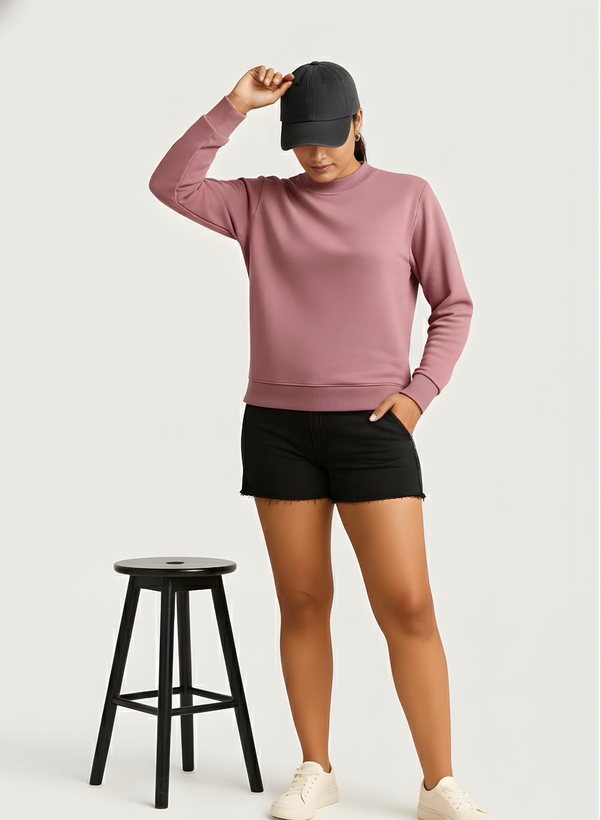 French Fuchsia Sweatshirt