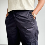 Midnight Black Cargo Pants