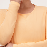 Peach Fuzz Full Sleeve Tshirt- Pantone Color of Year 2024