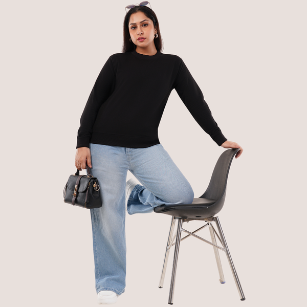 Vogue Black Sweatshirt