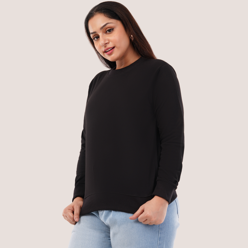 Vogue Black Sweatshirt