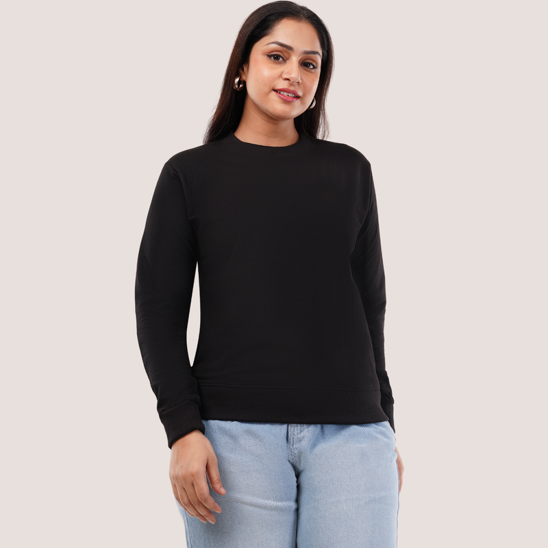 Vogue Black Sweatshirt