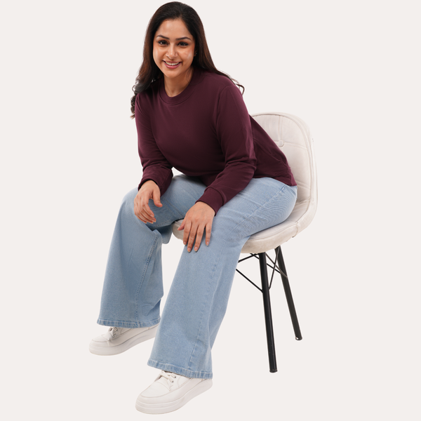 Burning Burgundy Sweatshirt