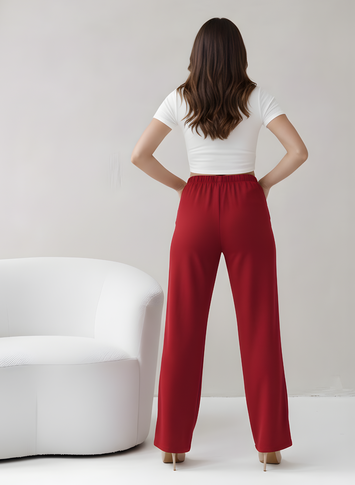 Magnetic Maroon All Day Pants