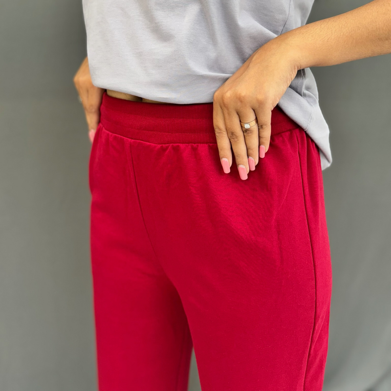 Magnetic Maroon All Day Pants