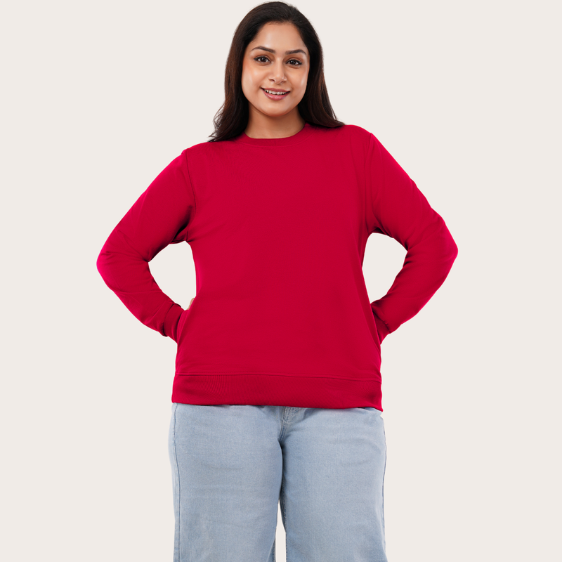 Magnetic Maroon Sweatshirt