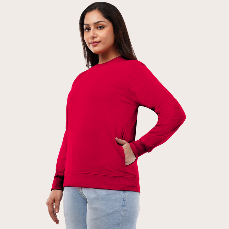 Magnetic Maroon Sweatshirt