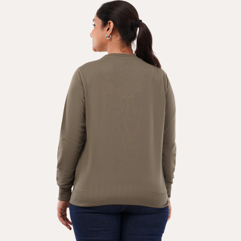 Tiramisu Brown Sweatshirt