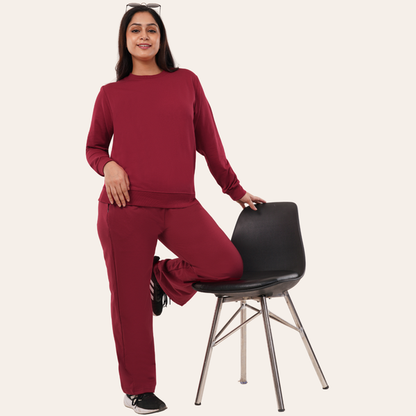 Magnetic Maroon Co-ords Set