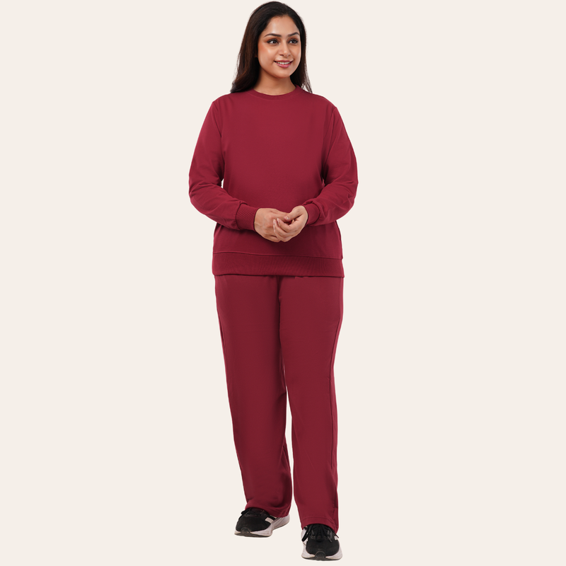 Magnetic Maroon Co-ords Set