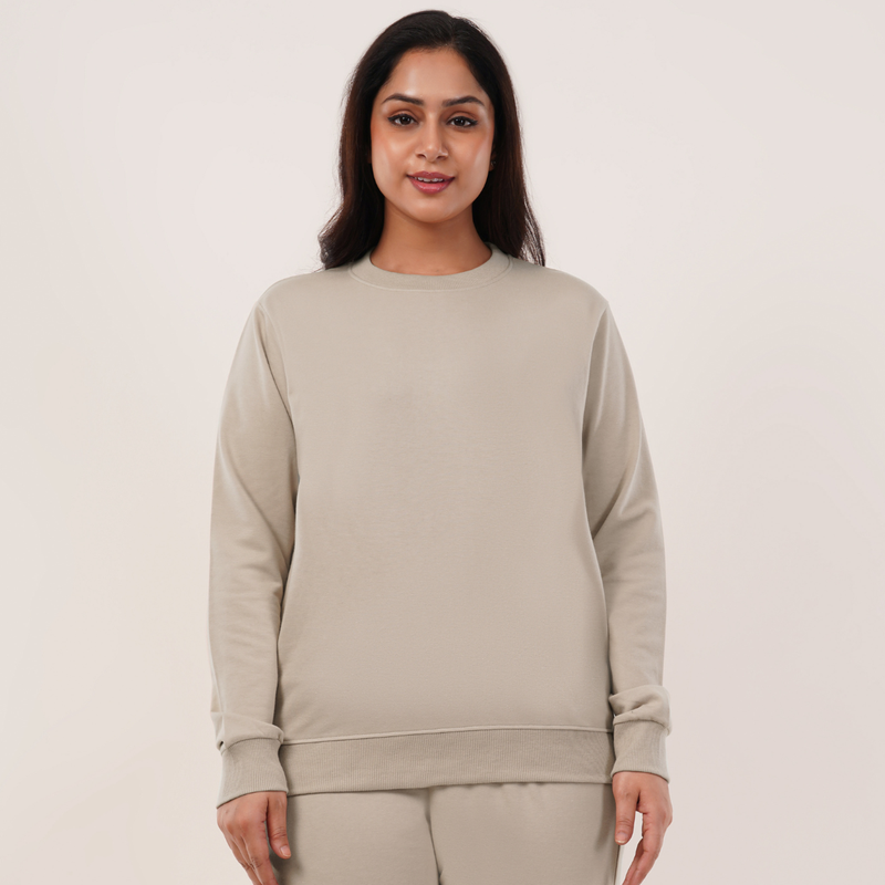 Biscotti Beige Sweatshirt