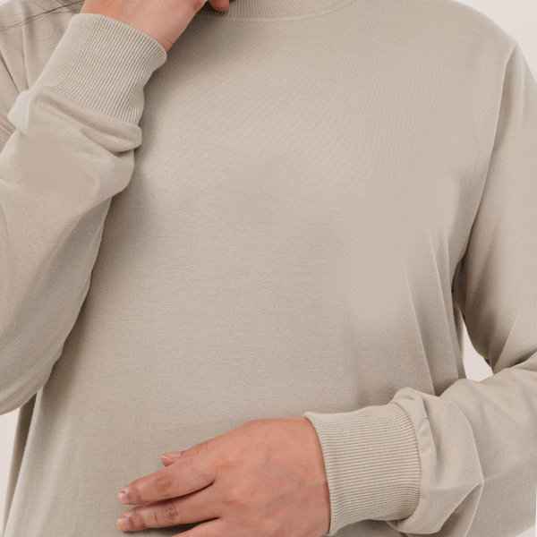 Biscotti Beige Sweatshirt