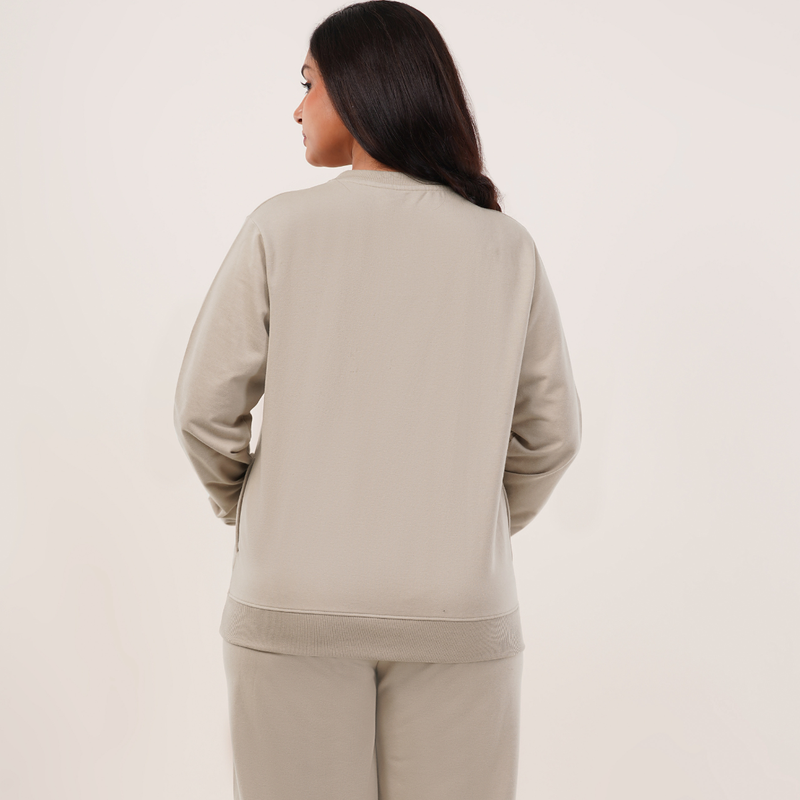Biscotti Beige Sweatshirt