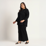 Midnight Black Denim Co-ords Set