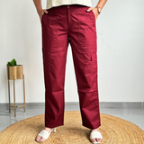 Magnetic Maroon Cargo Pants