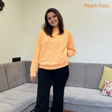 Peach Fuzz Sweatshirt - Pantone Color of the Year 2024