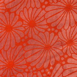 Spring Spark Floral Orange Cotton Scarf