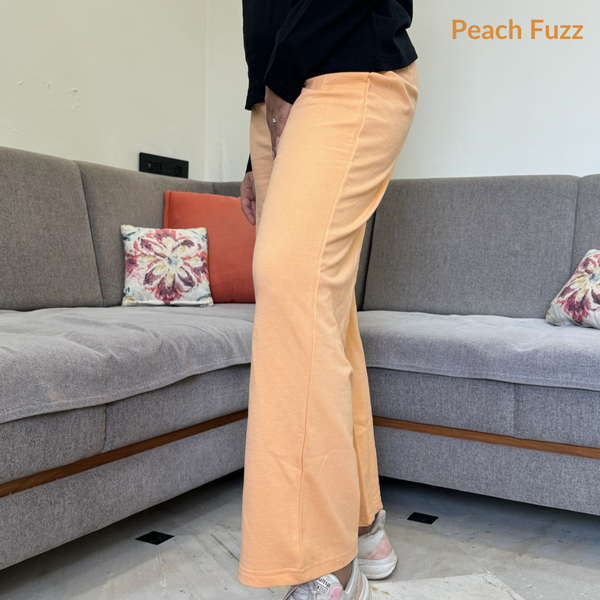 Peach Fuzz All Day Pants - Pantone Color of the Year 2024