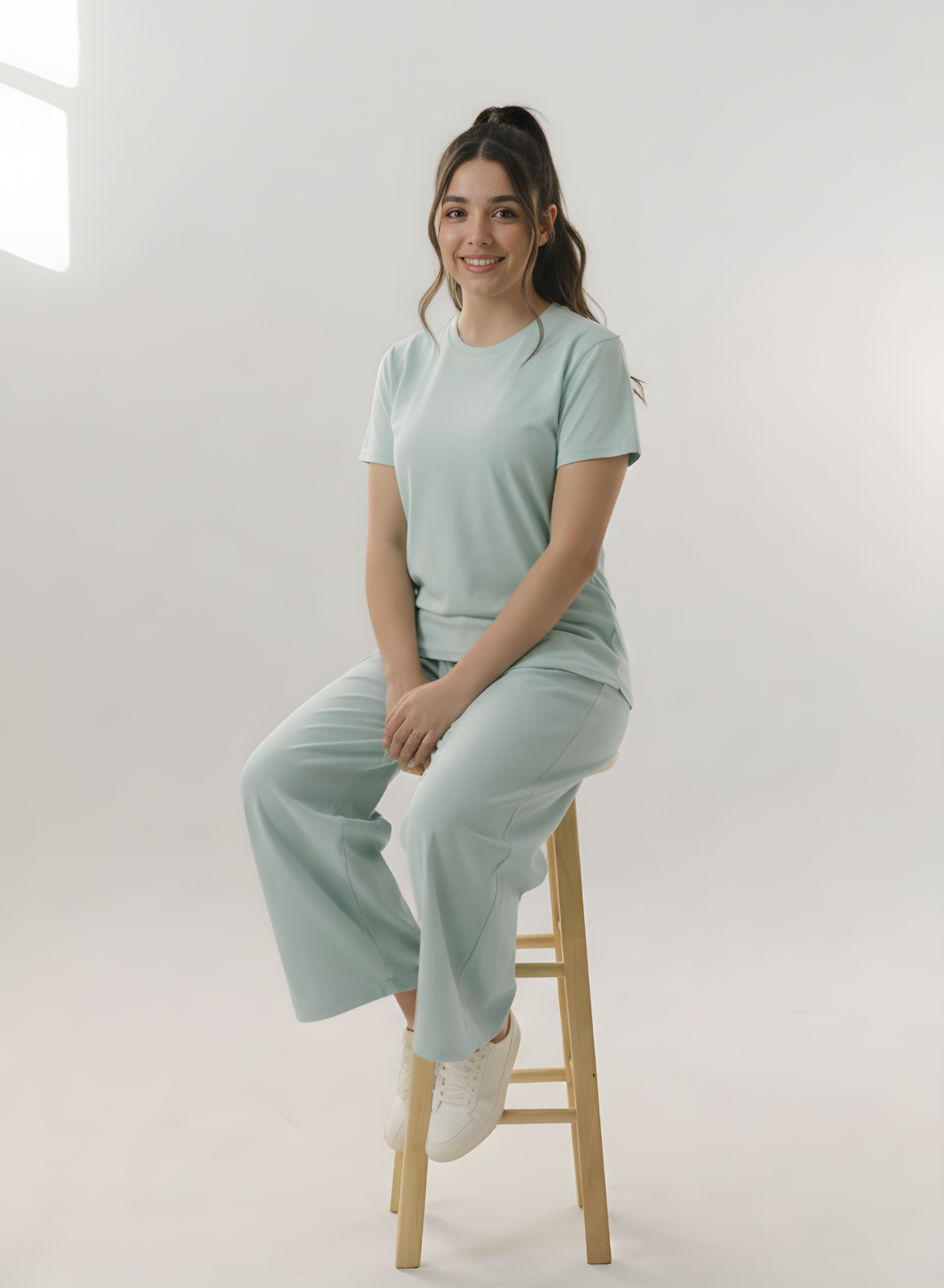 Mist Pistachio Summer Co-ords Set