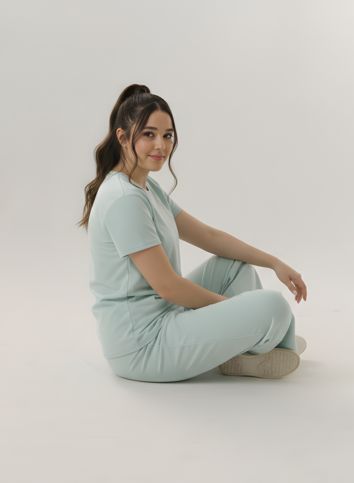 Mist Pistachio Summer Co-ords Set