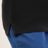 Brazen Black Full Sleeves V-Neck T-shirt