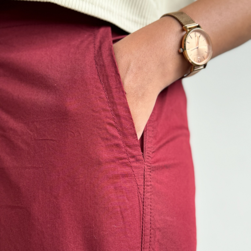 Magnetic Maroon Cargo Pants