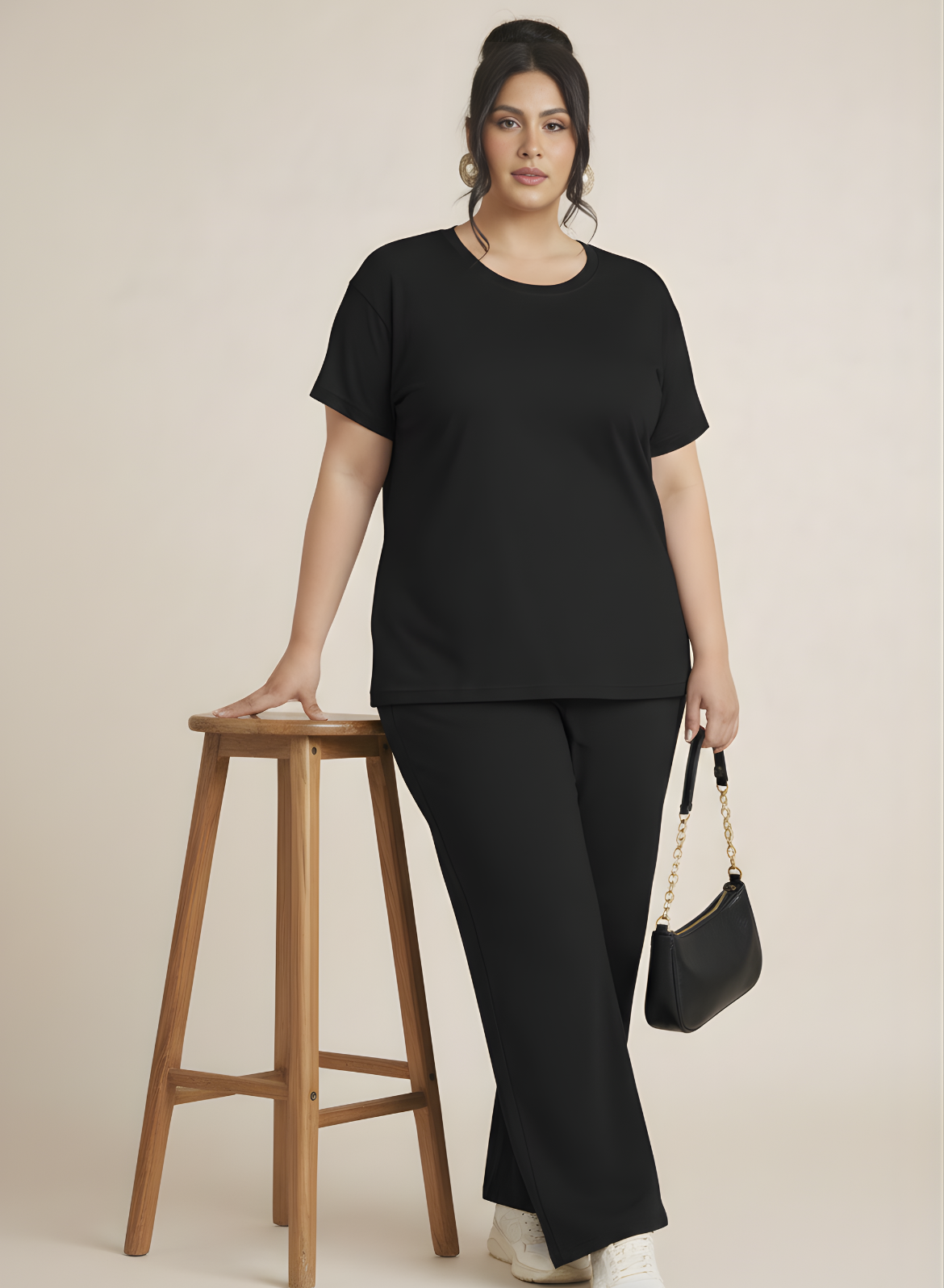 Vogue Black Summer Co-ords Set