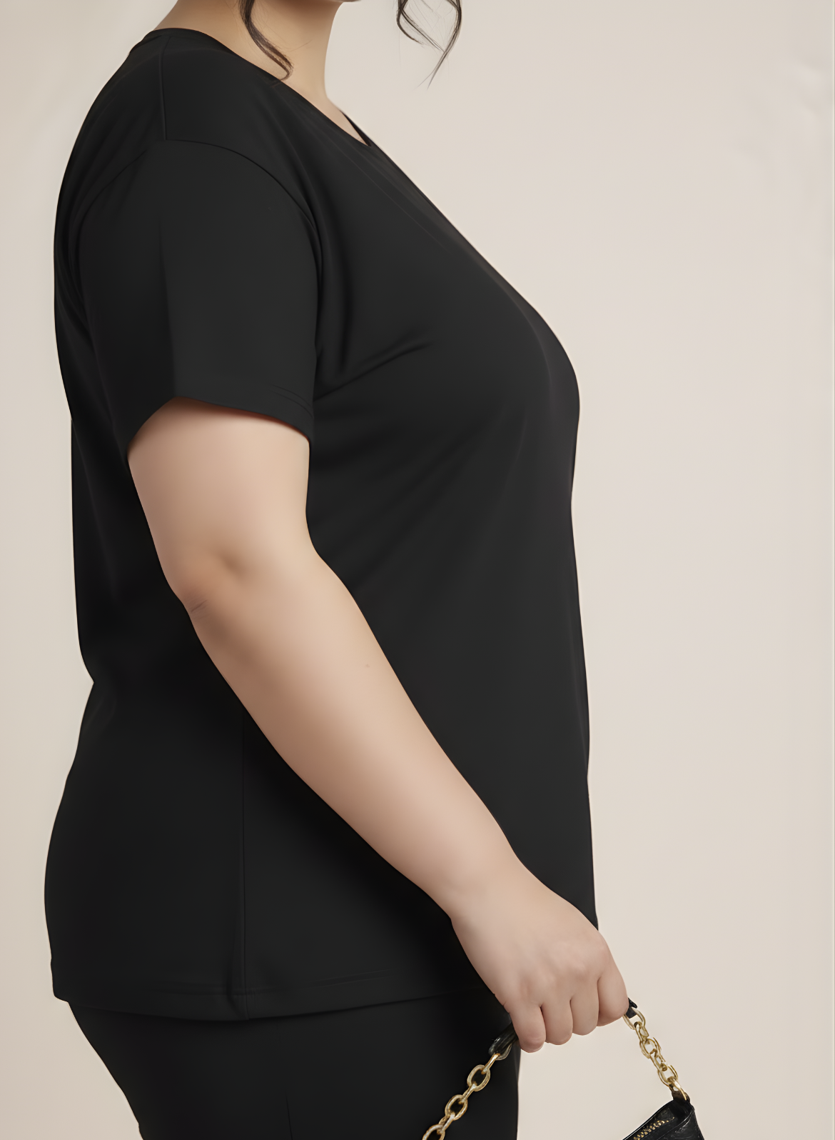 Vogue Black Summer Co-ords Set