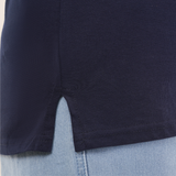 Ballsy Blue Full Sleeves V-Neck T-shirt