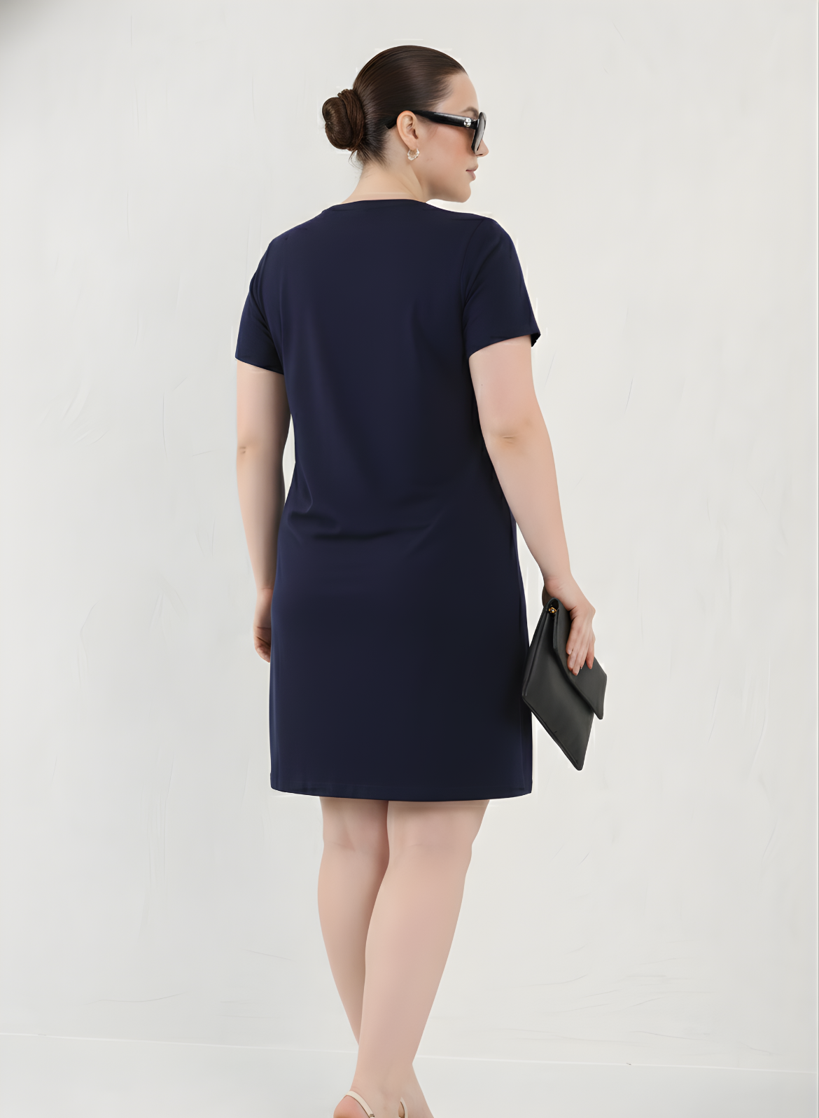 Ballsy Blue Tshirt Dress