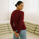 Magnetic Maroon Sweatshirt