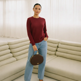 Magnetic Maroon Sweatshirt