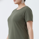 Gutsy Green Tshirt Dress
