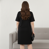 Brazen Black Tshirt Dress