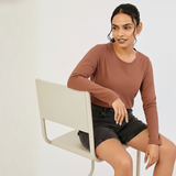 Mocha Mousse Full Sleeve Tshirt- Pantone Color of Year 2025