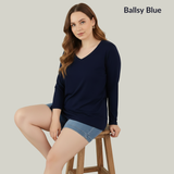 Pick Any 3 - Women's Full Sleeves V-Neck T-Shirt Combo