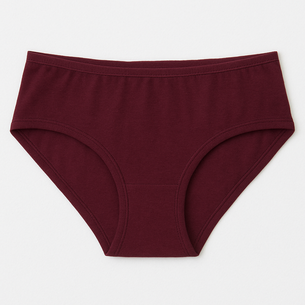 Soft Cotton Women Panties - Magnetic Maroon