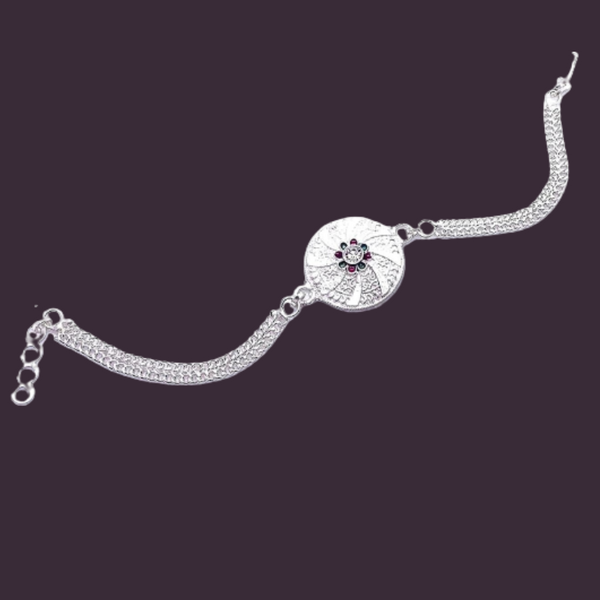 SILVER RAKHI