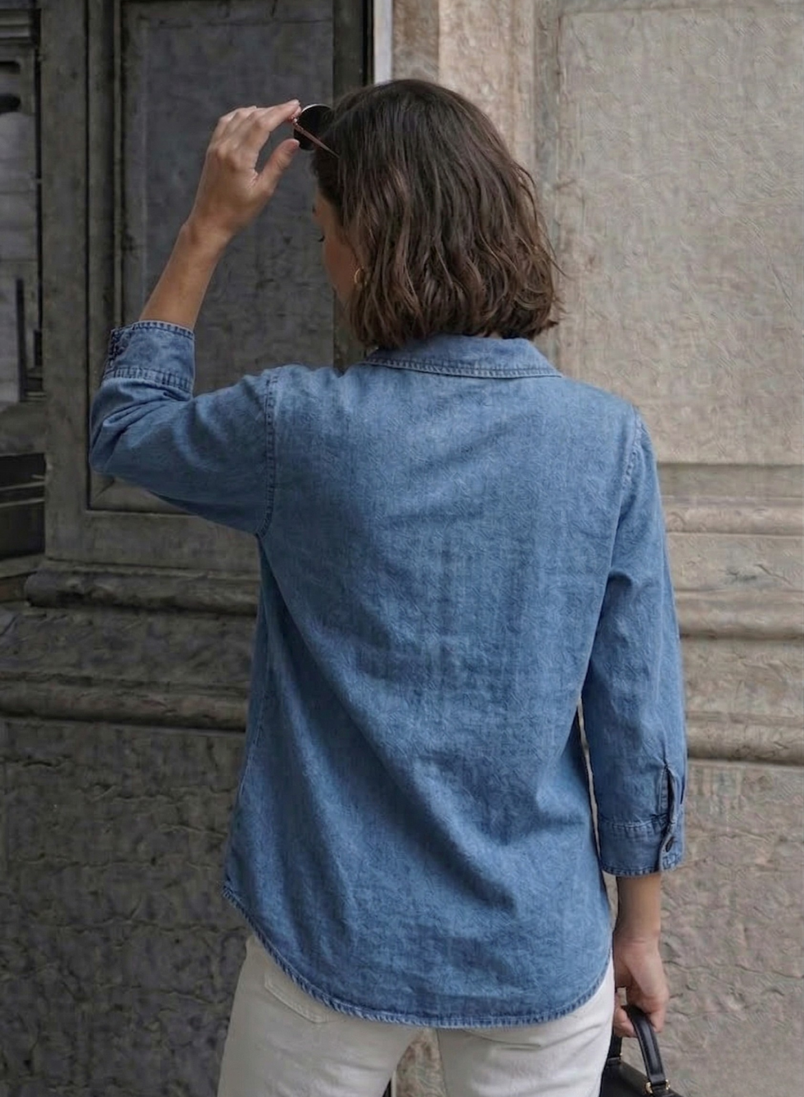 Classic Blue Denim Shirt