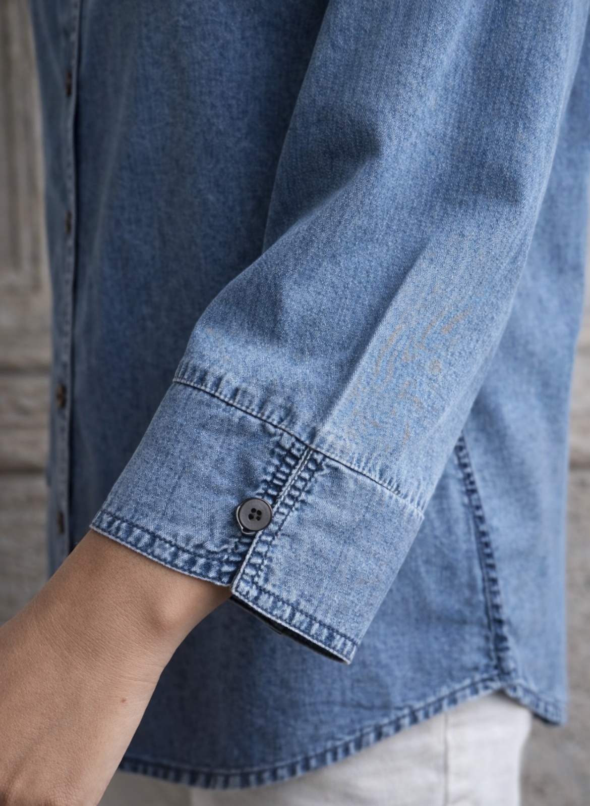 Classic Blue Denim Shirt