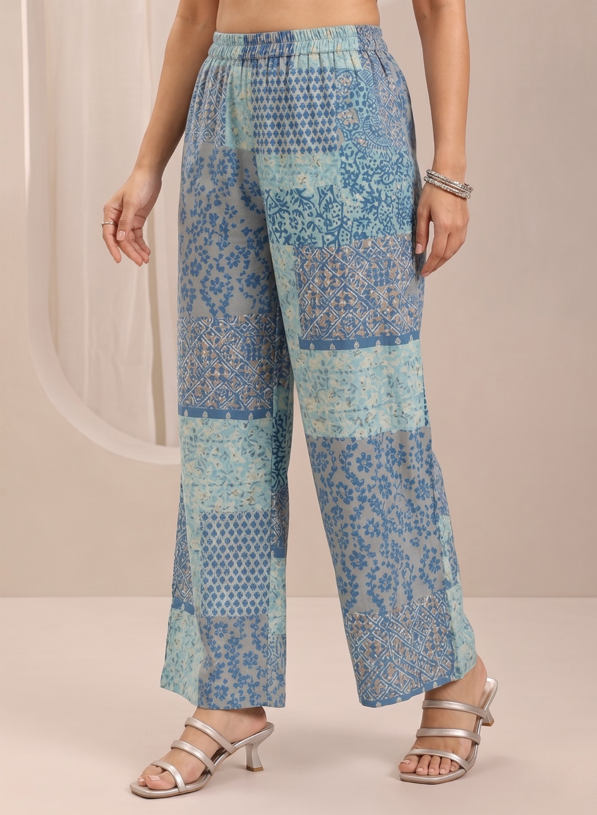 Blue Printed Co-ord Set